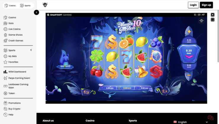 Magic Garden 10 Online Slot