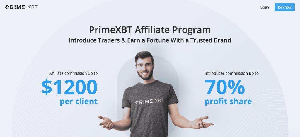 PrimeXBT affiliate