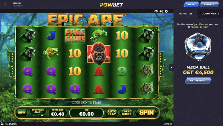 Epic Ape Slot