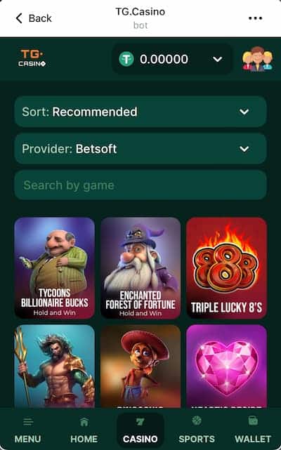 TG.Casino Betsoft Casino
