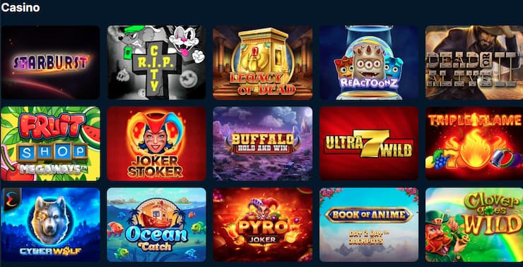 CryptoBetSports Casino Slots