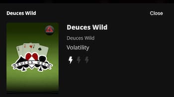 5. Play Deuces Wild