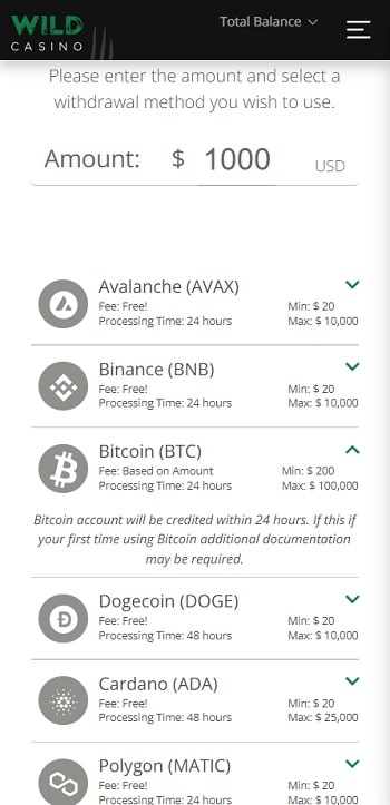 Withdraw Your Winnings
