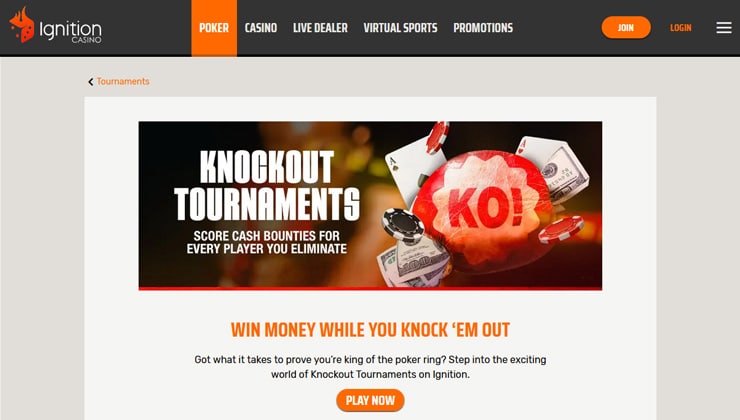 Ignition Poker Tournaments