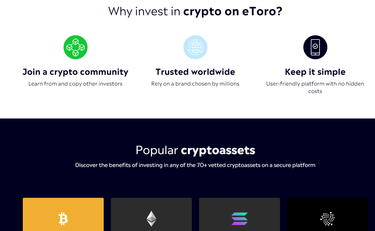 Investing with eToro