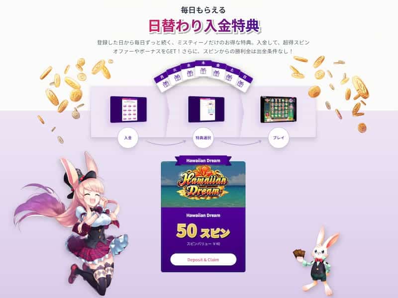 ミスティーノカジノ評判アドベンチャー
