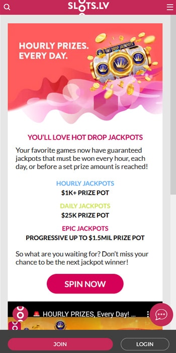 Slots.LV Jackpots