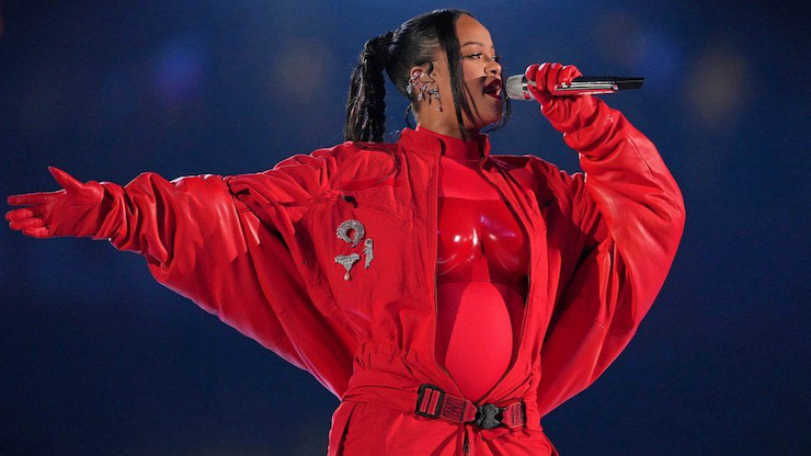 Rihanna at Super Bowl Halftime Show