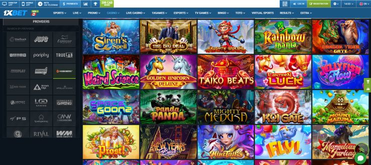 1xbet Habanero Casino