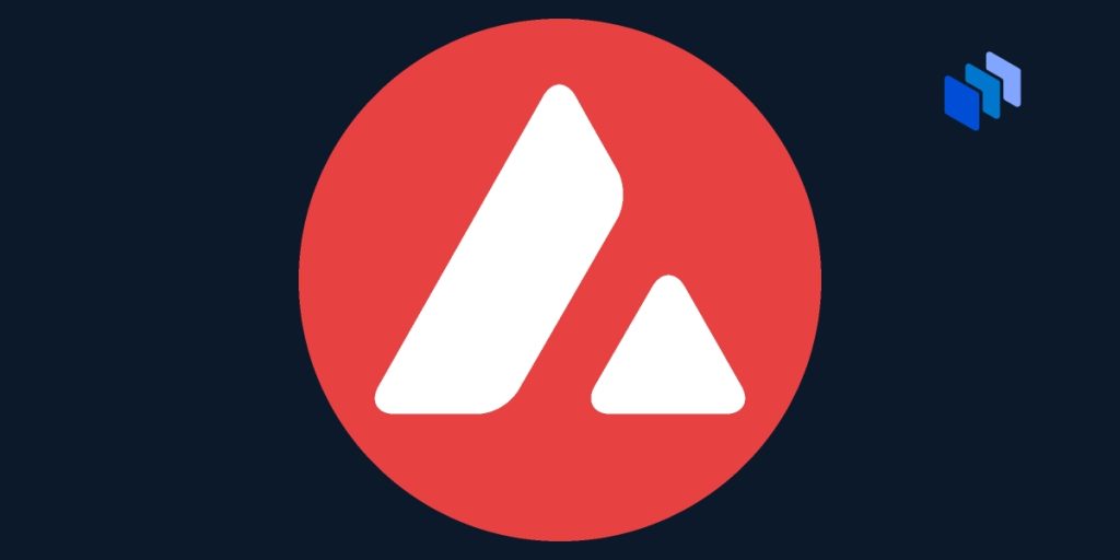 The Avalanche AVAX Logo