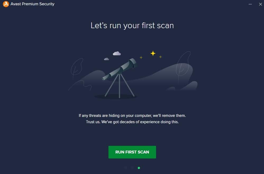 <strong>Scan Your PC With Avast</strong>