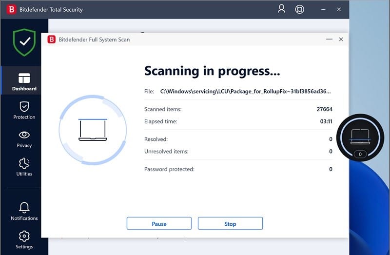 Bitdefender Antivirus Malware Detection
