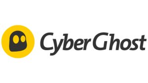 A logo of CyberGhost VPN