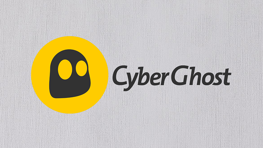 A logo of CyberGhostVPN
