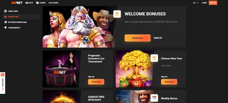 GGBet Bonuses