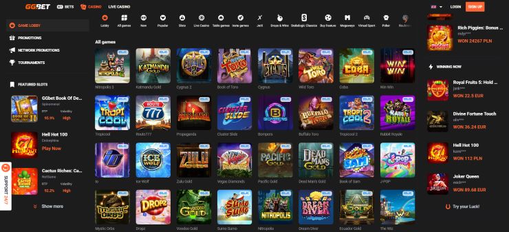 GGBet ELK Casino