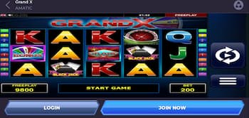 Select Your Bet & Start Playing