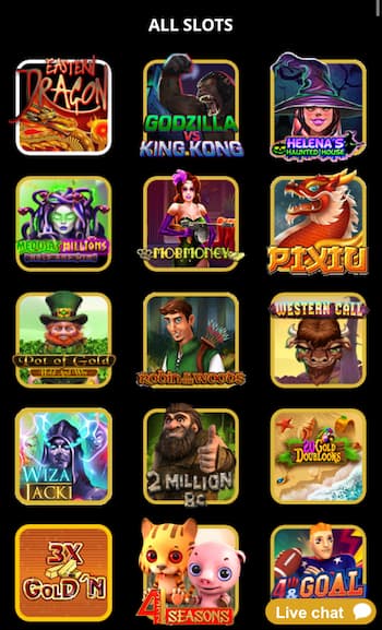 Games at Drake Casino