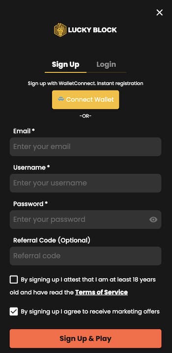 Create an Account