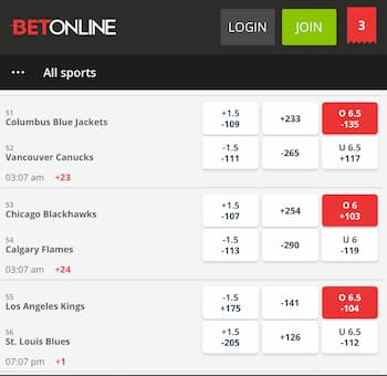 NHL if bet