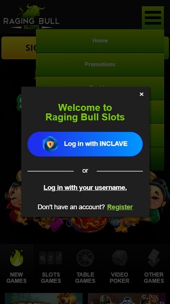 inclave casino sign up