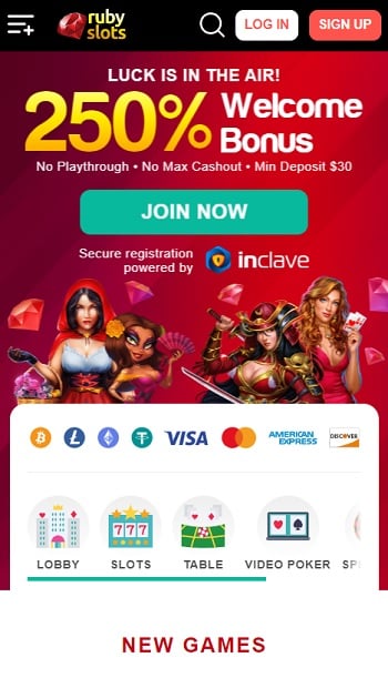 inclave casino list