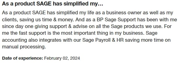 A review of Sage Payroll
