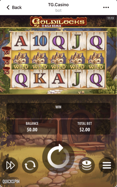 Goldilocks and the Wild Bears Online Slot