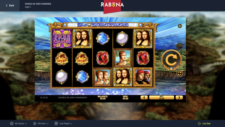 Double Da Vinci Diamonds Online Slot