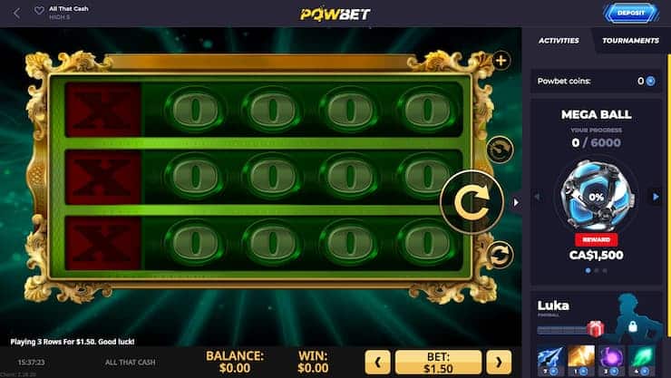 All That Cash Online Slot