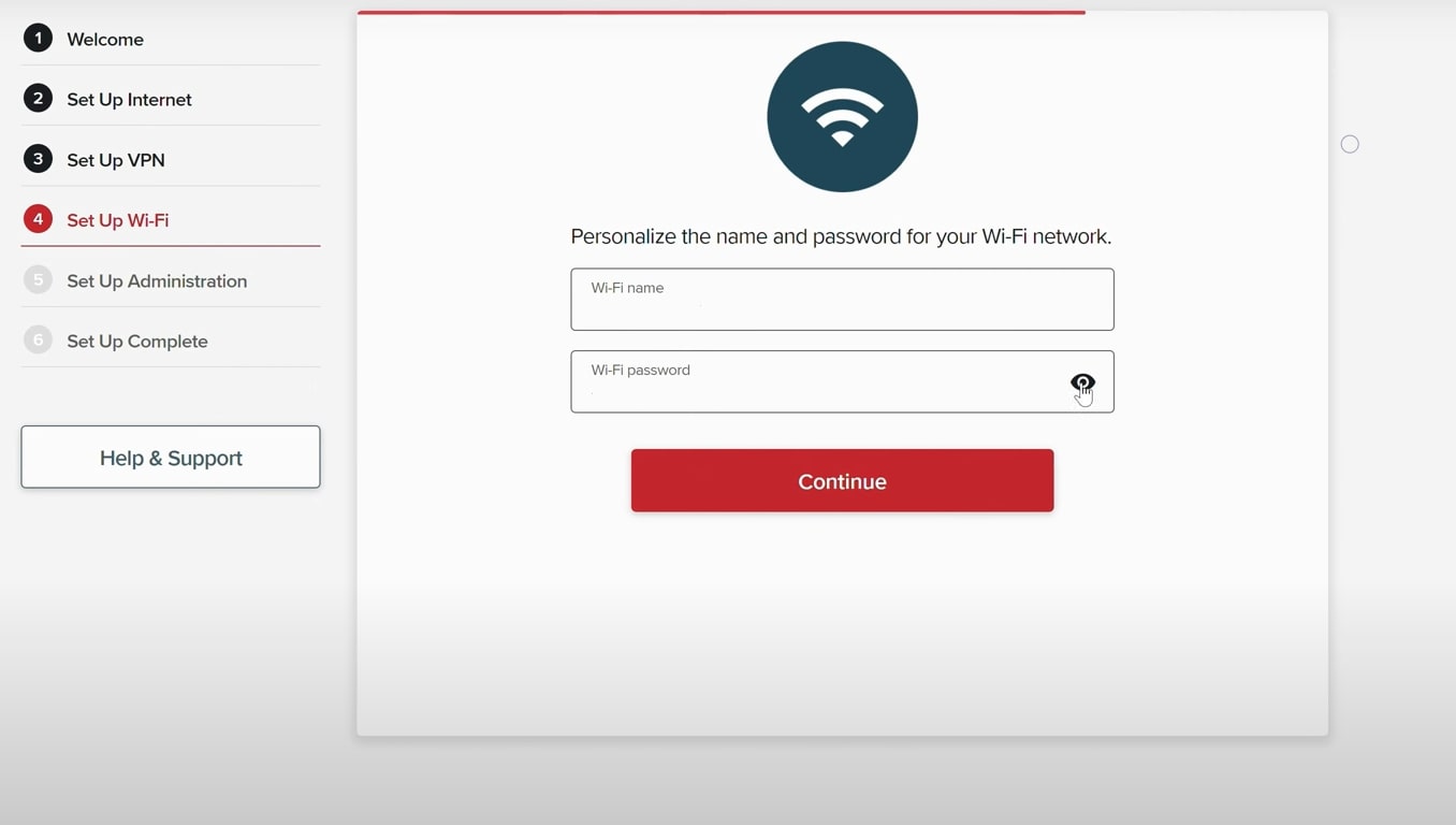<strong>Set Up WiFi</strong>