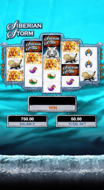 Siberian Storm Mobile Slot