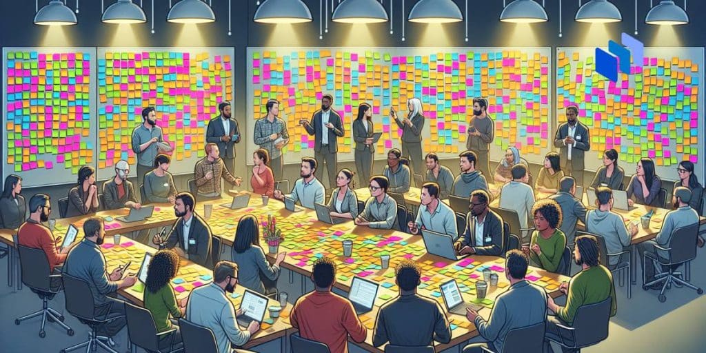 A Sprint Retro Planning Meeting
