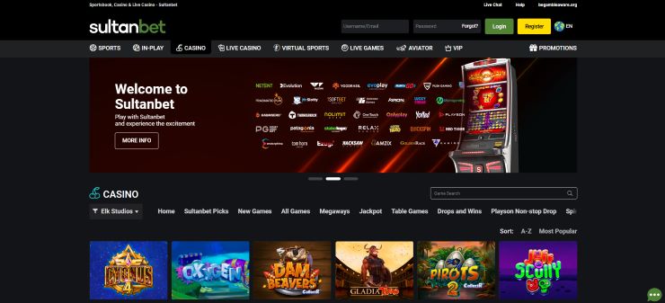 Sultanbet ELK Casino