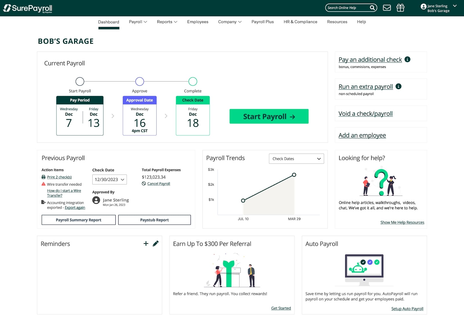SurePayroll Review 2024 Features, Pricing, Pros & Cons Techopedia