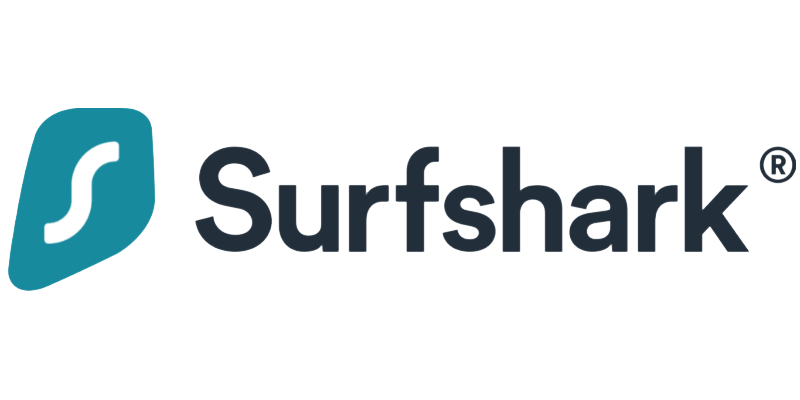 A logo of Surfshark VPN