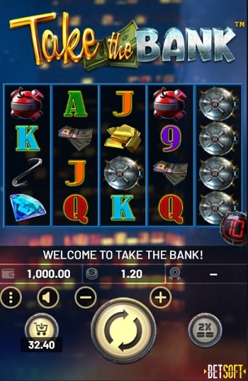 Set the Bet and Spin the Reels