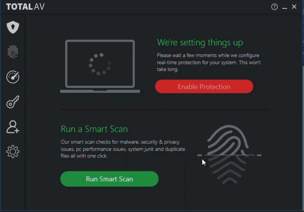 TotalAV smart scan