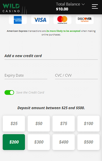 Make a Deposit