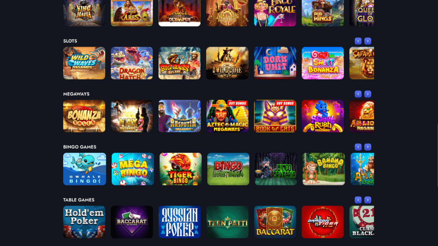 Whale.io Casino more slot games