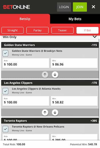 what is an if bet explained