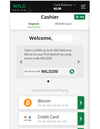 Make Your First Deposit
