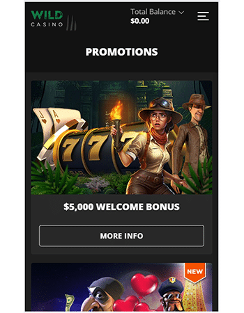 Claim a Welcome Bonus