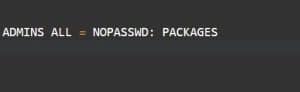 To apply these aliases, add rules to the sudoers file using the syntax that matches your requirements. 