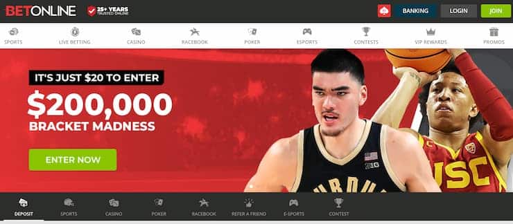 BetOnline March Madness Bracket