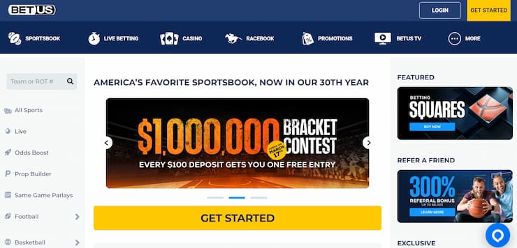 BetUS March Madness