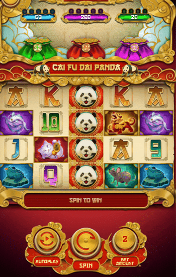 Cai Fu Dai Panda Slot