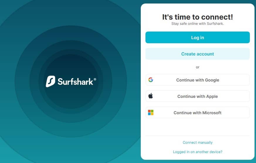 <strong>Download Surfshark and Log In</strong>