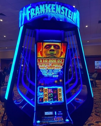 Frankenstein slot machine to play at the casino