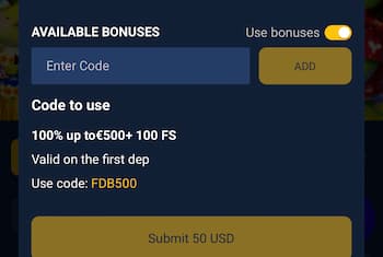 4. Claim a Welcome Bonus